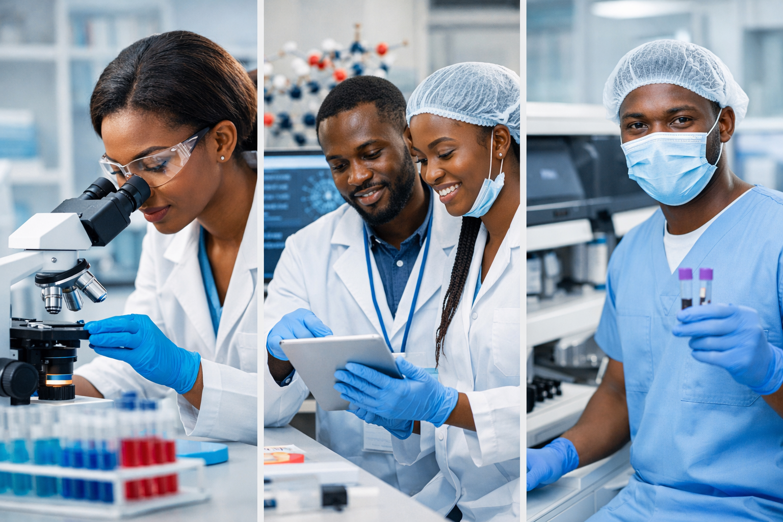 Lab Scientists @ Work 